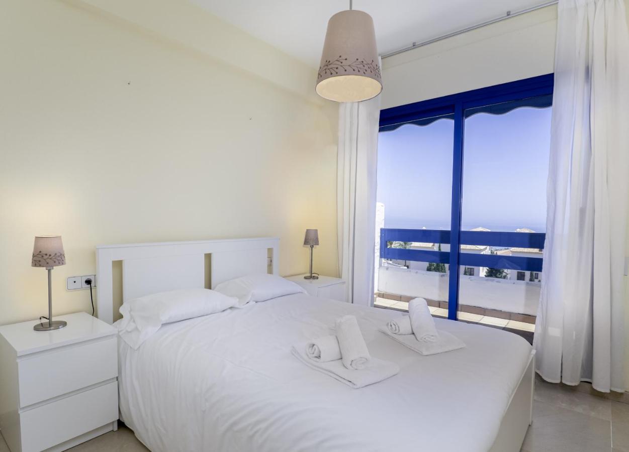2307-Amazing 2Bedrooms Sea View Pool View Manilva Eksteriør billede